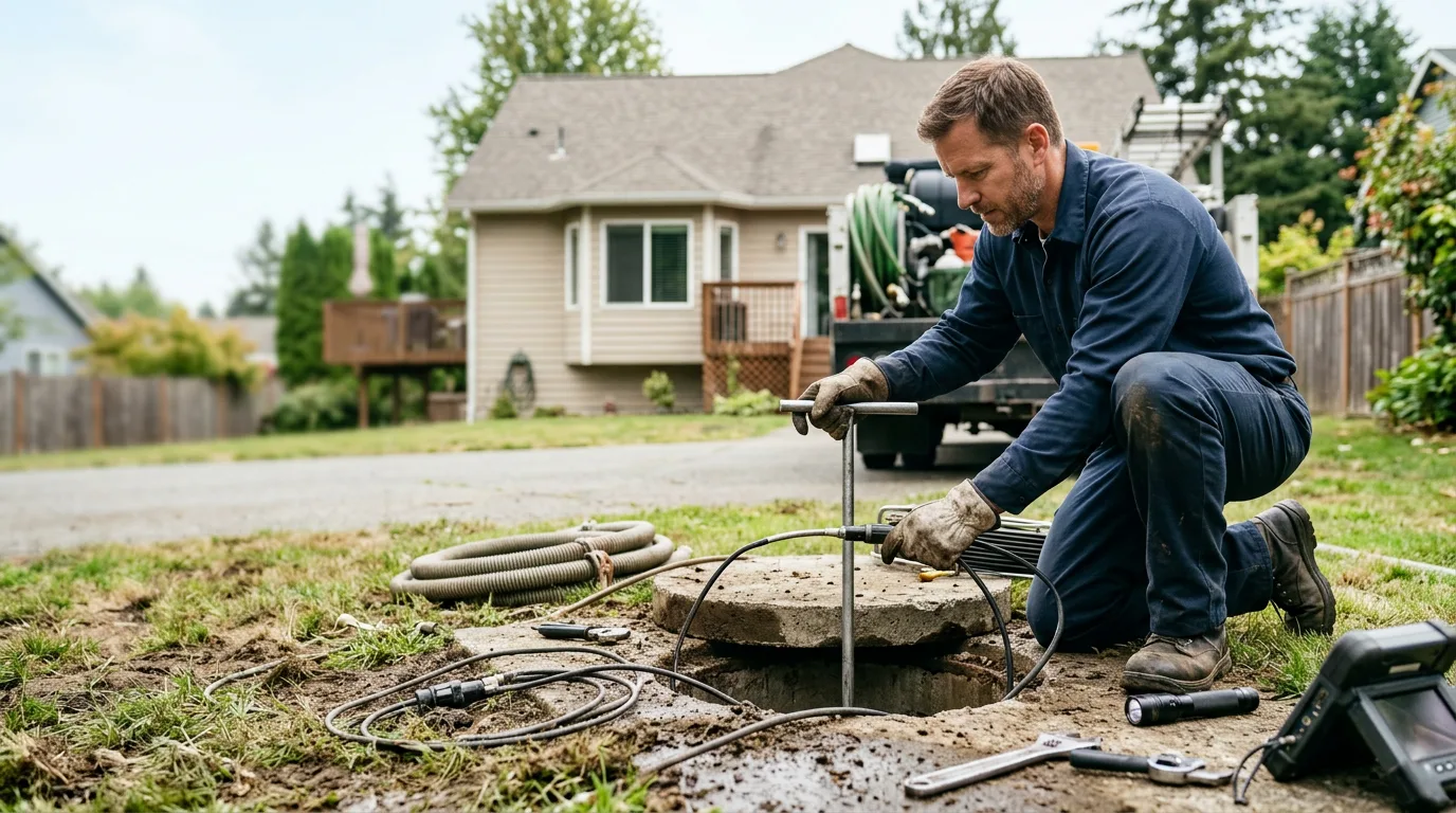 Septic Tank Pumping in Ponderay, ID